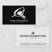 haaienpictogram visitekaartje (Voorkant / Achterkant)