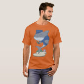 haaienpolitie t-shirt (Voorkant volledig)