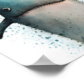 Haaienposter Poster (Hoek)