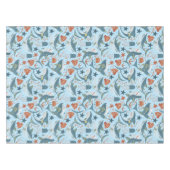 Haaienschaal Zeesterkwal onder de Zee Oceaan Tafelkleed (Voorkant (Horizontaal))