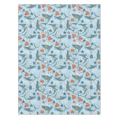 Haaienschaal Zeesterkwal onder de Zee Oceaan Tafelkleed (Voorkant)