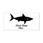 Haaienschoolklas Rubberstempel (Afrduk)