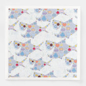 haaienservetten servet (Voorkant)