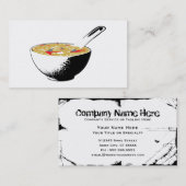 haaiensoep visitekaartje (Voorkant / Achterkant)