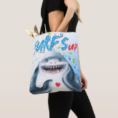 Haaienstrand Tote Bag (Dichtbij)