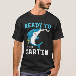 haaienstudenten klaar om kleuterschool terug aan t t-shirt