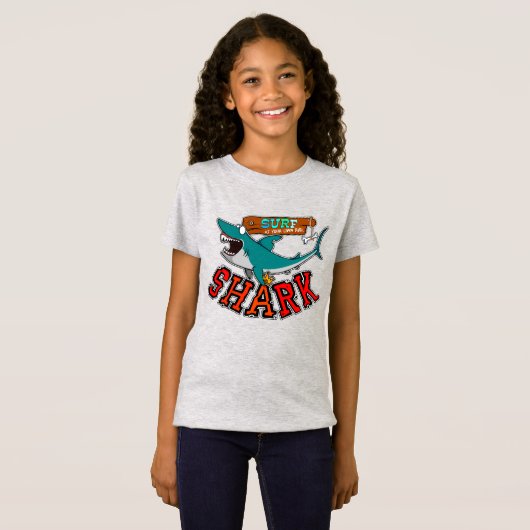 Haaiensurf T-shirt (Voorkant volledig)