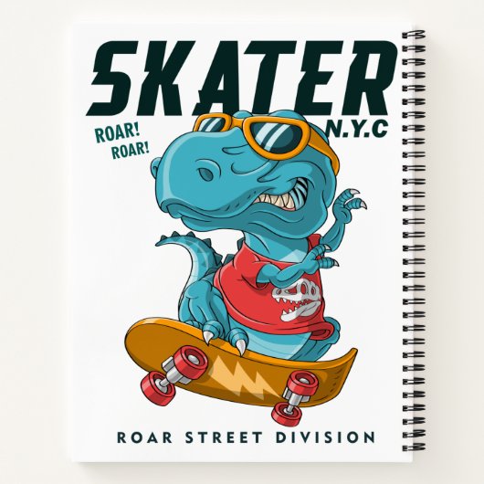 haaiensurfen notitieboek (Achterkant)