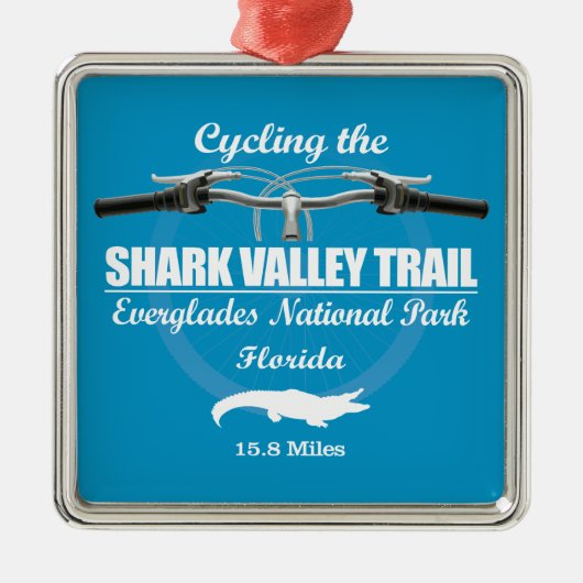 Haaienvallei (H2) Metalen Ornament (Voorkant)