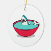 Haaienvinnen Soep Keramisch Ornament (Links)