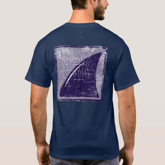 haaienvinnen t-shirt (Achterkant)