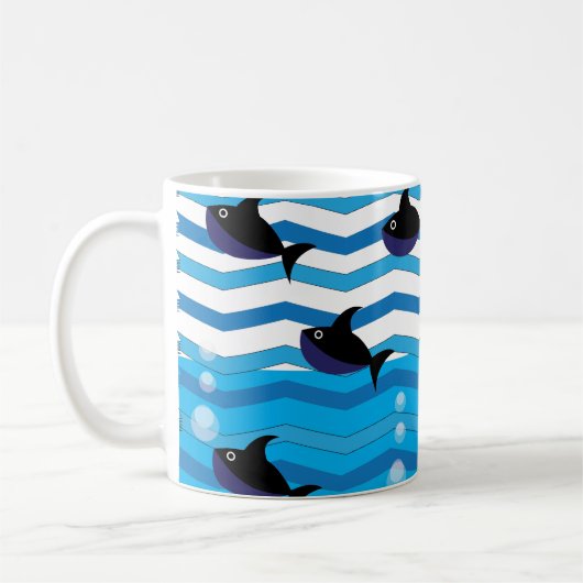 haaienvis koffiemok (Links)