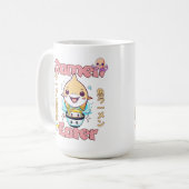 Haaienvis Ramen Eater - Aziatische voedselliefhebb Koffiemok (Voorkant links)