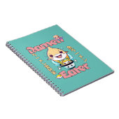 Haaienvis Ramen Eater - Aziatische voedselliefhebb Notitieboek (Rechterzijde)