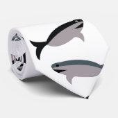 haaienvis stropdas (Opgerold)