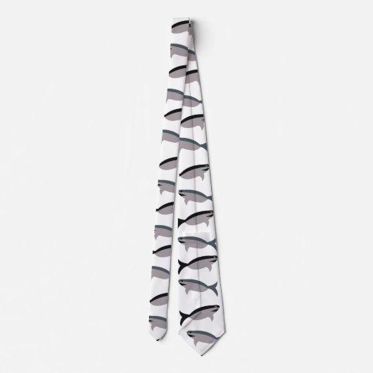 haaienvis stropdas (Achterkant)