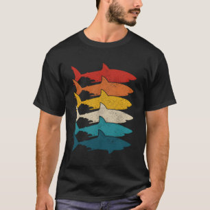 Haaienvis Vist grote witte haai T-shirt