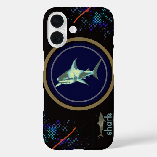 haaienvis, wild zee Case-Mate iPhone case (Achterkant)