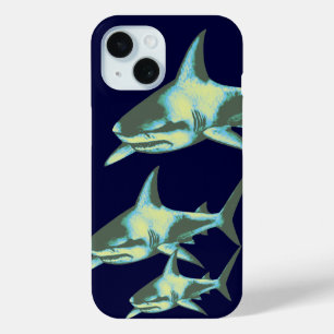 haaienvis, wilde dieren iPhone 15 case