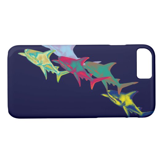 haaienvis - wilde dieren Case-Mate iPhone case (Achterkant (Horizontaal))