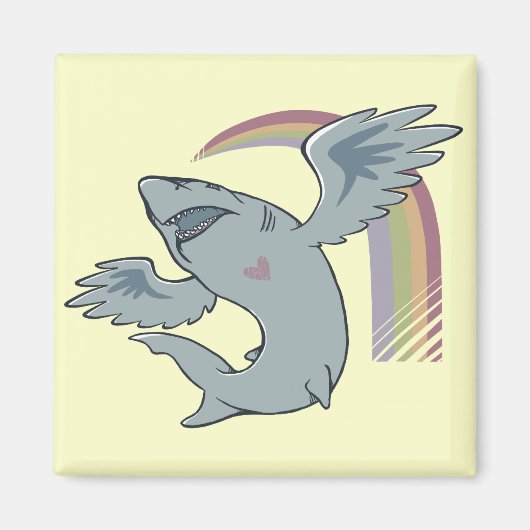haaienvogel magneet (Voorkant)