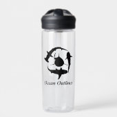 haaienwaterfles waterfles (Voorkant)