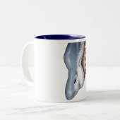 Haaineus Tweekleurige Koffiemok (Voorkant links)