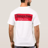 Haak aan Polka T-shirt (Achterkant)