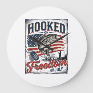 Haak aan vrijheid 4 juli vissen grote klok