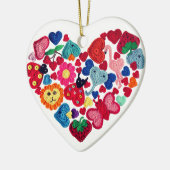 Haak Appliques Hart Ornament (Links)