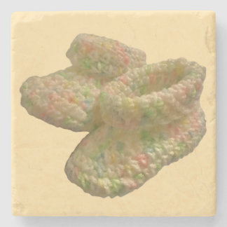 Haak Baby Schoenen Design Stenen Onderzetter