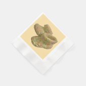 Haak Baby Schoenen Party Servetten (Hoek)