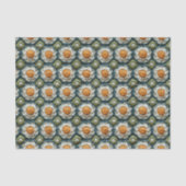 Haak Daisy Granny Squares Patroon BN8 Decoupage Tissuepapier (Voorkant)