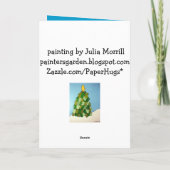 Haak de Kerstkaart van de Groep Feestdagen Kaart (Achterkant)