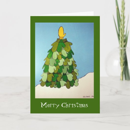 Haak de Kerstkaart van de Groep Feestdagen Kaart (Voorkant)