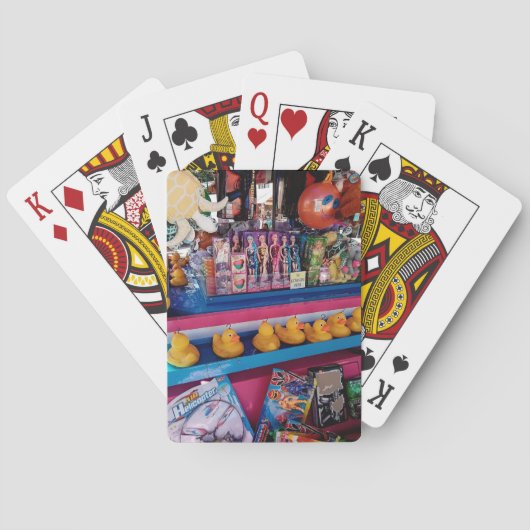 Haak een eend pokerkaarten (Achterkant)