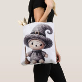 Haak een Schattige Heks Tote Bag (Dichtbij)