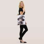 Haak een Schattige Heks Tote Bag (Op model)