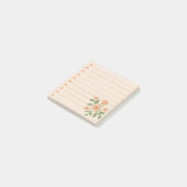 Haak effect Bloemen Post-it® Notes (Schuin)
