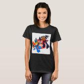 Haak en engel t-shirt (Voorkant volledig)