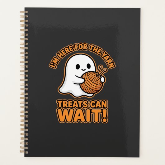 Haak Geest Garen Halloween Ontwerp Planner (Voorkant)