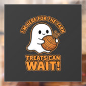 Haak Geest Garen Halloween Ontwerp Raamsticker (Vel 2)