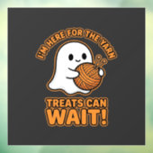Haak Geest Garen Halloween Ontwerp Raamsticker (Vel 3)