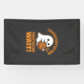 Haak Geest Garen Halloween Ontwerp Spandoek (Horizontaal)