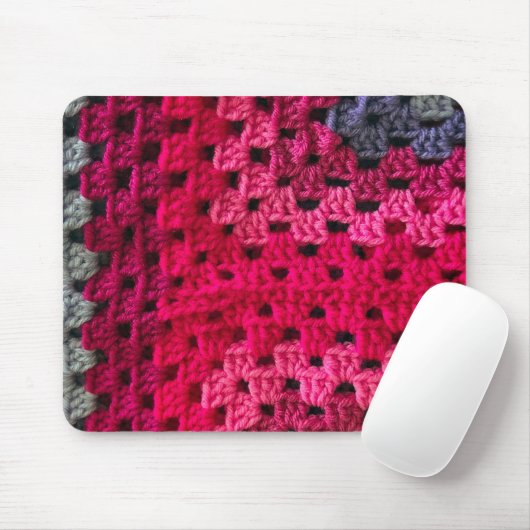 Haak Granny Square Patroon Muismat (Met muis)