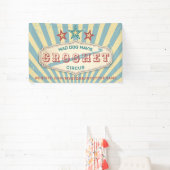 Haak haak  circus ambacht show display spandoek (Insitu)