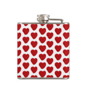 Haak Handgemaakte Garen Hart Ambachten Heupfles (Achterkant)