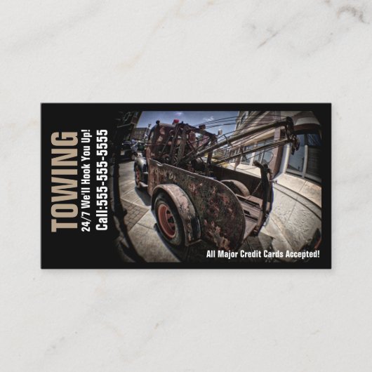 Haak je op! visitekaartje (Voorkant)