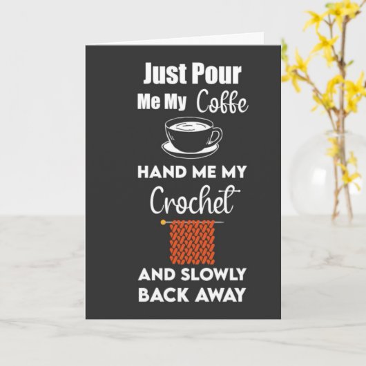 Haak Kaarten Garens Hobby Breien Breister (Gele Bloem)