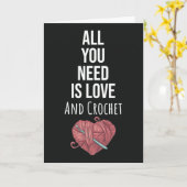 Haak Kaarten Haken Haken Voor Haar (Gele Bloem)